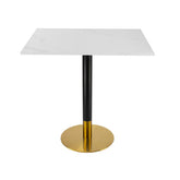 Pearl Square Marble Dining Table